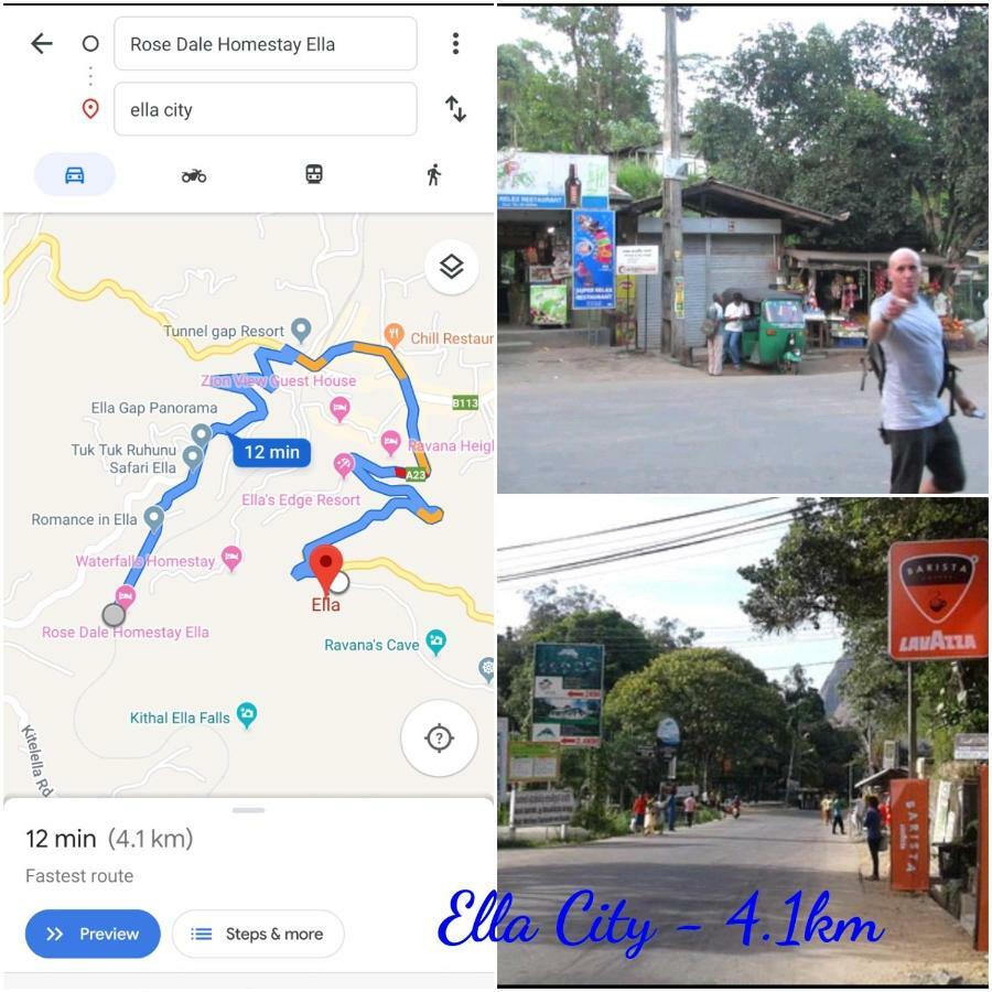 Rose Dale Homestay إيلا المظهر الخارجي الصورة