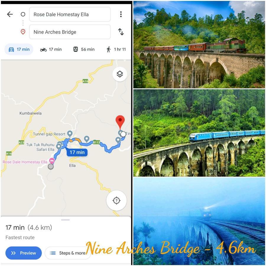Rose Dale Homestay إيلا المظهر الخارجي الصورة