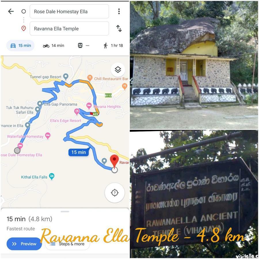 Rose Dale Homestay إيلا المظهر الخارجي الصورة