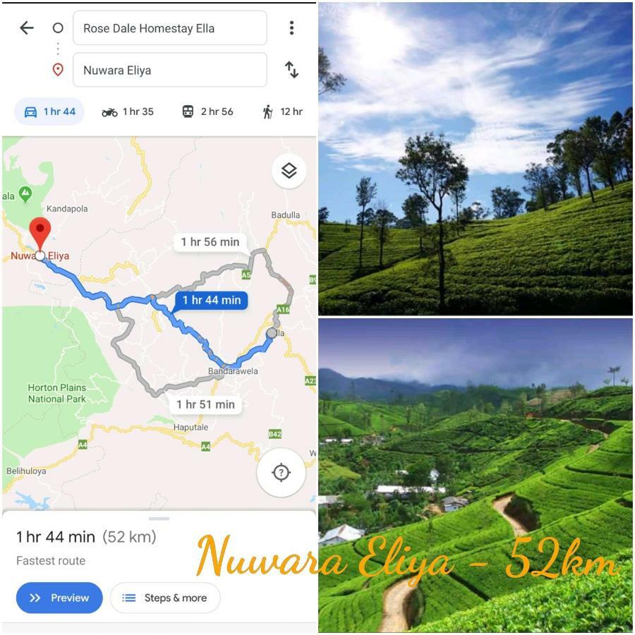 Rose Dale Homestay إيلا المظهر الخارجي الصورة