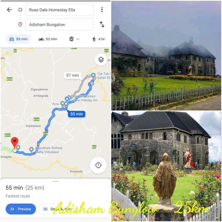 Rose Dale Homestay إيلا المظهر الخارجي الصورة