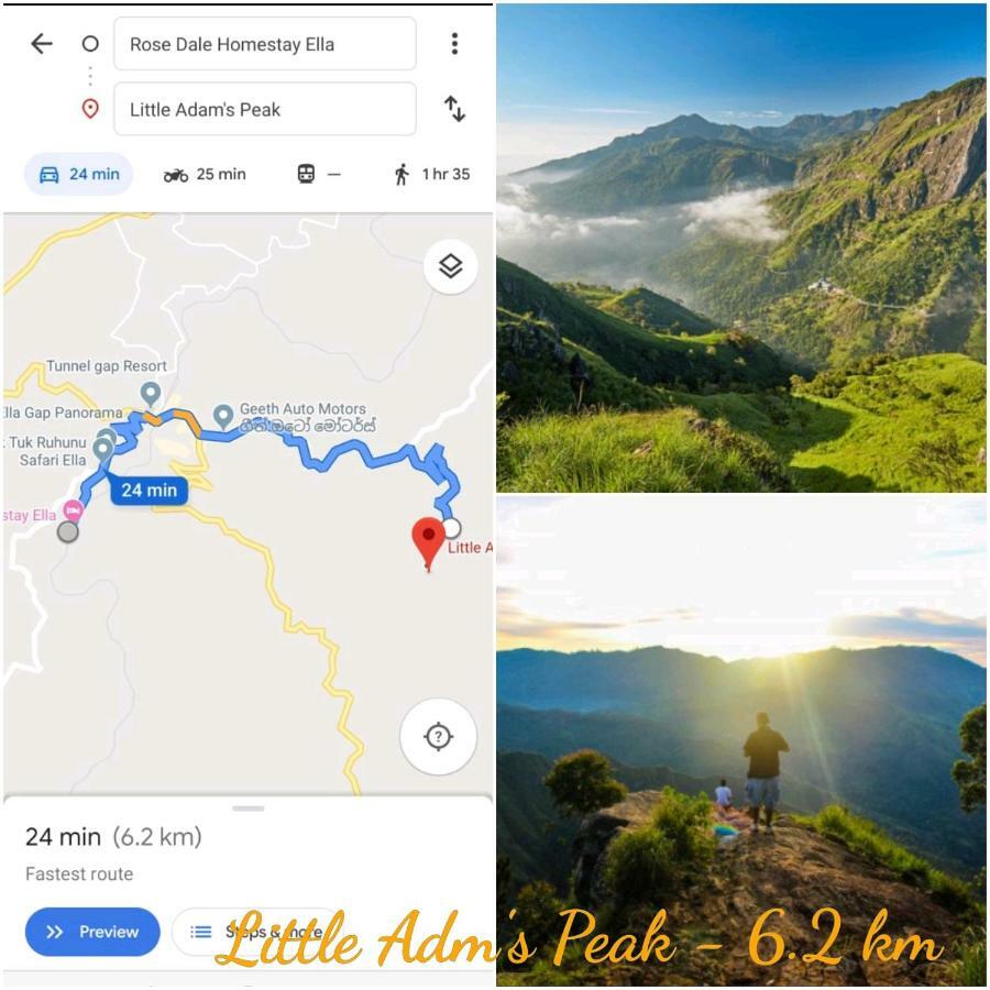 Rose Dale Homestay إيلا المظهر الخارجي الصورة